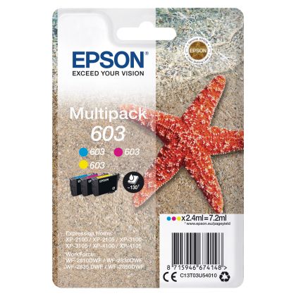 EPSON     Multipack Tinte 603        CMY