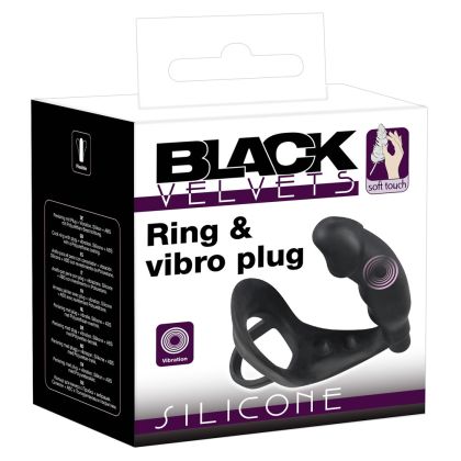 Black Velvets ring + vibro plu