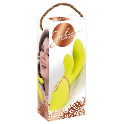 Jülie Vibrator with Clit Stimu