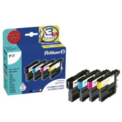 PELIKAN   Valuepack P17            BKCMY