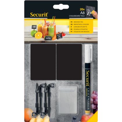 SECURIT   Kreidetafel TAGs