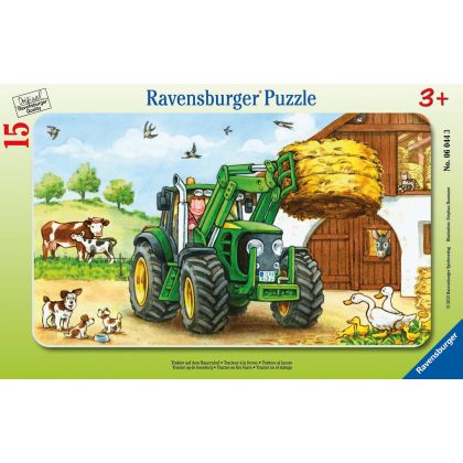 Puzzle Traktor a.d.Bauernhof