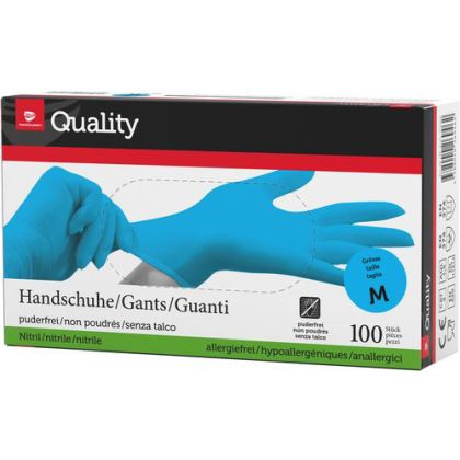 QUALITY   Einweghandschuhe Nitril M