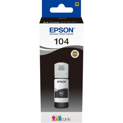 EPSON     Tintenbehälter 104     schwarz