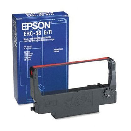 EPSON     Farbband Nylon     schwarz/rot
