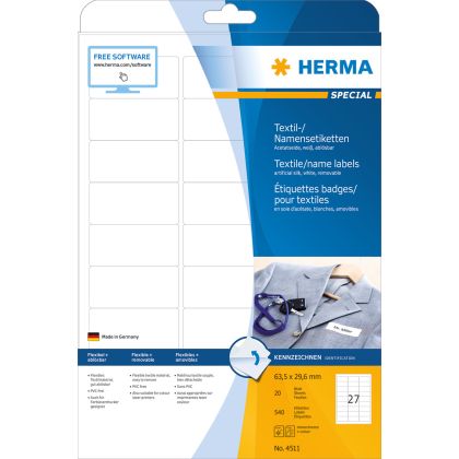 HERMA     Etiketten SPECIAL  63.5x29.6mm