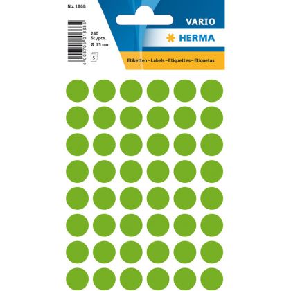 HERMA     Etiketten rund            13mm