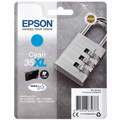 EPSON     Tintenpatrone XL          cyan