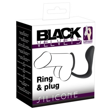 Black Velvets Ring + Plug