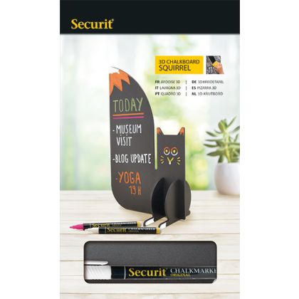 SECURIT   Kreidetafel SQUIRREL