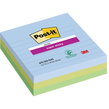 POST-IT   Super Sticky Oasis   101x101mm