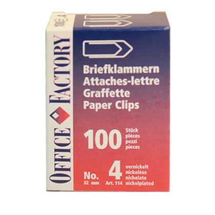 SMART OF. Büroklammern Gr.4