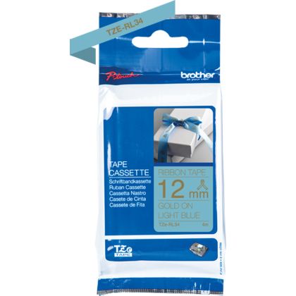 PTOUCH    Band             hellblau/gold