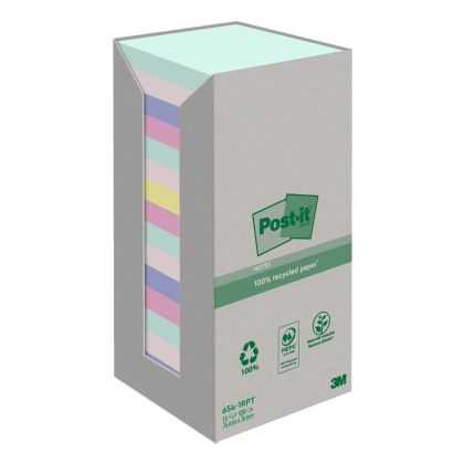 POST-IT   Haftnotizen Recycling  76x76mm
