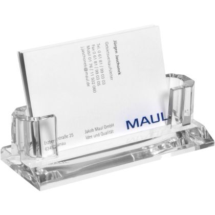 MAUL      Visitenkarten-Halter Acryl