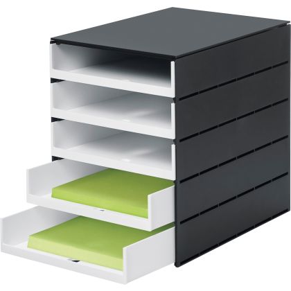 STYRO     Schubladenbox PRO      schwarz