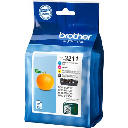 BROTHER   Valuepack Tinte          CMYBK