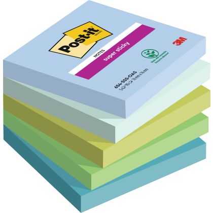 POST-IT   Block Super Sticky Oasis