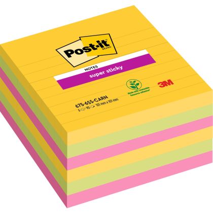 POST-IT   XL-Notes Carnival    101x101mm