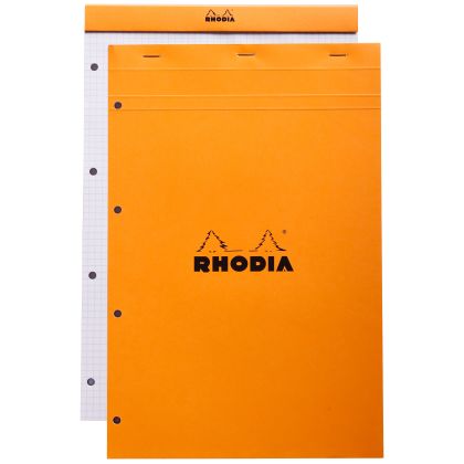 RHODIA    Notizblock orange    210x318mm