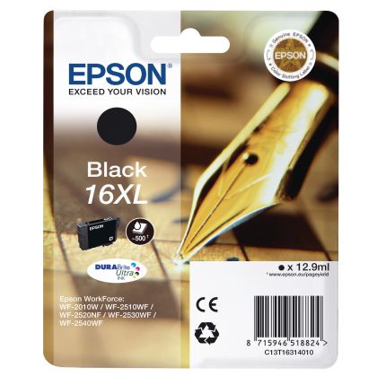 EPSON     Tintenpatrone 16XL     schwarz