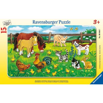 Puzzle Bauernhoftiere