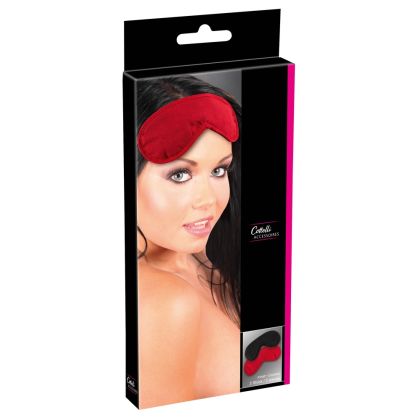 Augenmasken 2er-Set rot/sw