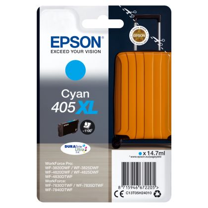 EPSON     Tintenpatrone 405XL       cyan