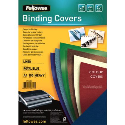 FELLOWES  Leinenstruktur Cover        A4