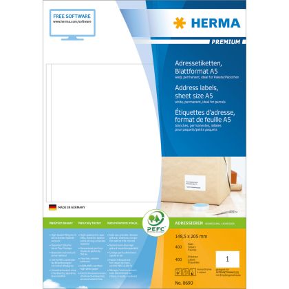 HERMA     Etiketten PREMIUM  148.5x205mm