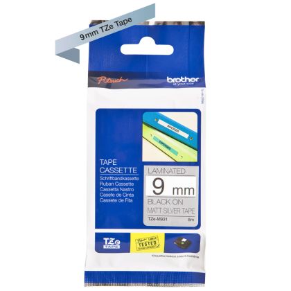 PTOUCH    Flexit.lam.schwarz/matt-silber