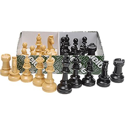 Schachfiguren Kunststoff