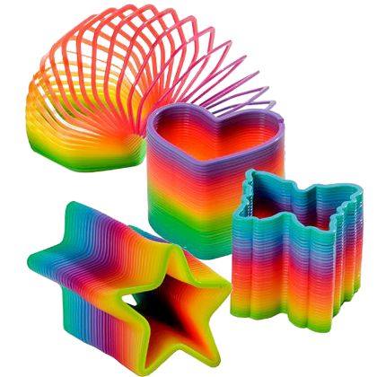 Spiralfeder Regenbogen (12)