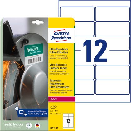 AVERY ZW. Etiketten          99,1x42,3mm