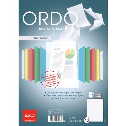 ELCO      Sichthülle Ordo             A4