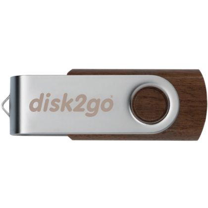 DISK2GO   USB-Stick wood           128GB