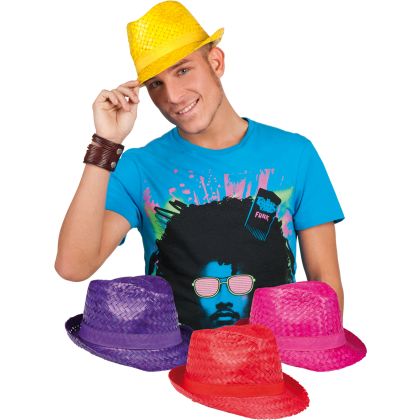 Hut Stroh Aruba 4-fach ass.