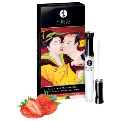 Shunga Lipgloss Strawberry10ml