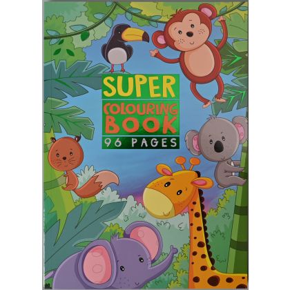 ROOST     Super Malbuch Jungel