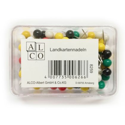 ALCO      Landkartennadeln      5mmx16mm