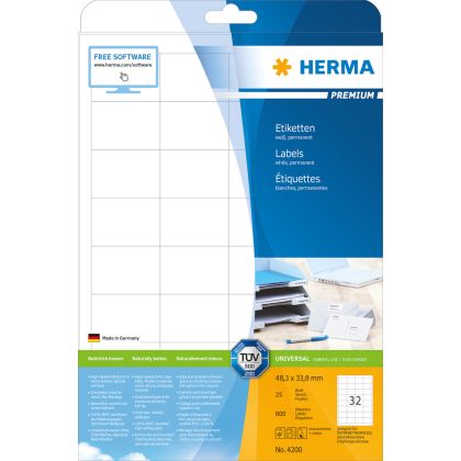 HERMA     Etiketten PREMIUM  48.3x33.8mm