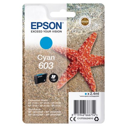 EPSON     Tintenpatrone 603         cyan