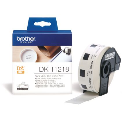PTOUCH    Etiketten rund            24mm