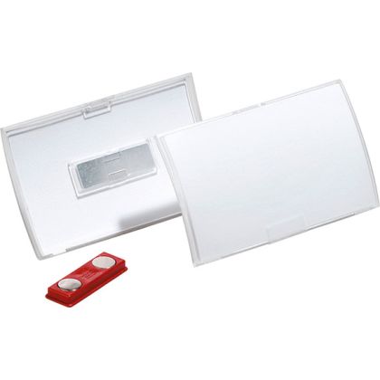 DURABLE   Namensschild ClickFold 90x54mm