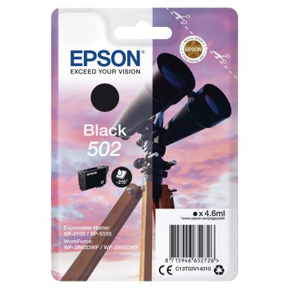 EPSON     Tintenpatrone 502      schwarz