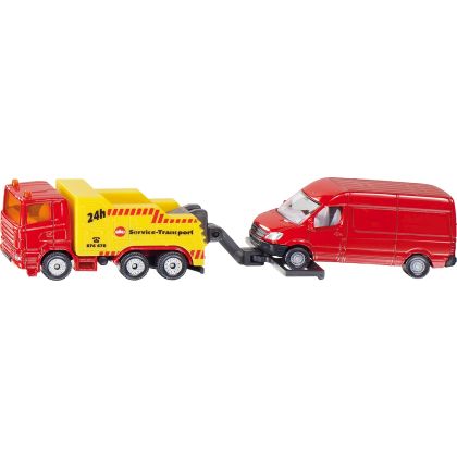 Abschleppwagen mit PKW