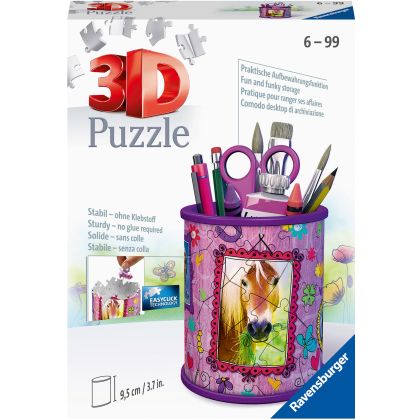 Puzzle 3D Utensilo Pferde