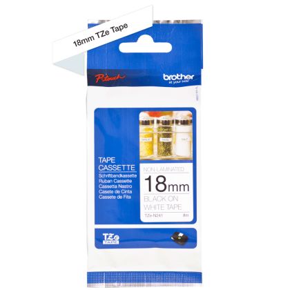 PTOUCH    Band,nicht lam.  schwarz/weiss