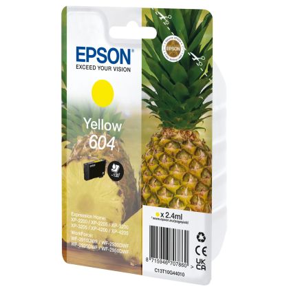 EPSON     Tintenpatrone 604       yellow