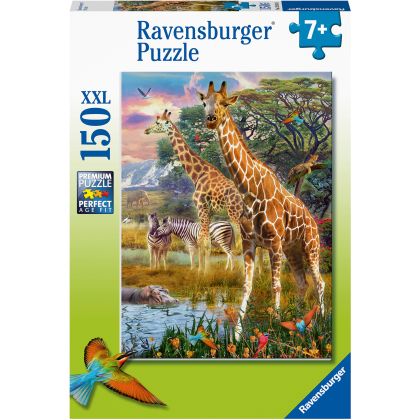 Puzzle Bunte Savanne